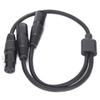 JORINDO JD6074 Câble XLR Femelle vers Double XLR Mâle Type Y Câble Microphone XLR Femelle vers Double XLR Mâle