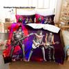 y2k Metal Rock Kiss Band album Bedding Set Single Twin Full Queen King Size Bed Set Kids Bedroom Duvetcover Sets Bedding Set