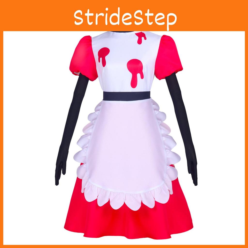 Hazbin Hotel Niffty Cosplay-Kostüm aus Polyestergemisch für Halloween und Anime-Conventions