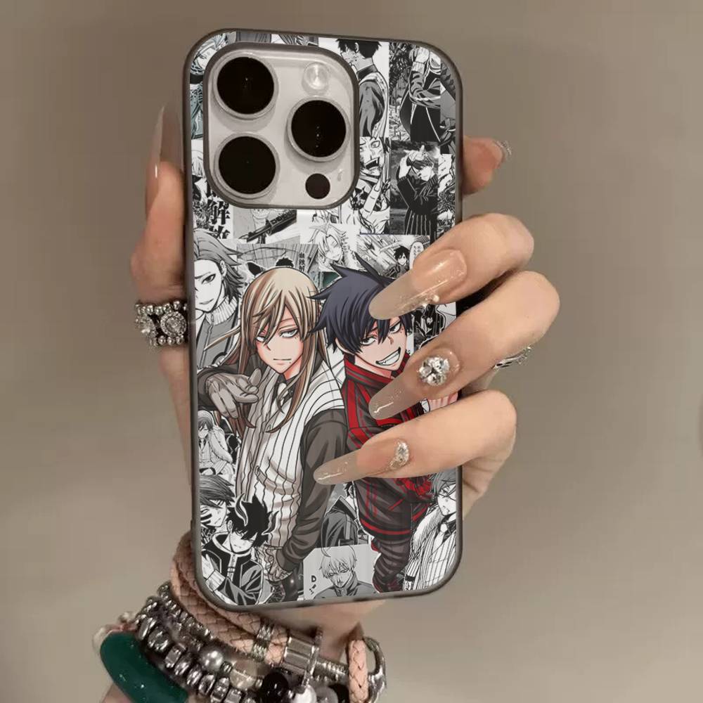 Hot Anime T-Tougen A-Anki Phone Case For IPhone 11 12 13 14 15 16 17 Pro Max Plus Ripple Silicone Bumper Cover