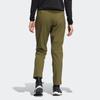 Adidas Terrex Series Logo Print Straight Leg Soft Shell Casual Pants Women Pants Dark-Olive-Green HN2004
