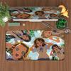 Game Cabinet Extended Desktop Mat Pc Accessories Kawaii Anime Girls Yui Hirasawa Mouse Pad Large KOn Office Laptop Keyboard Rug