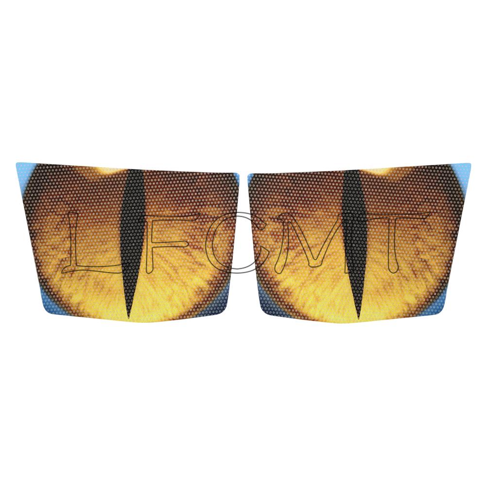 

Fit for Polaris UTV Ranger XP700 Crew 700 500 2x4 700 6x6 Front Headlight Stickers PVC Headlamp Protective Decals Decor Sticker Style 1