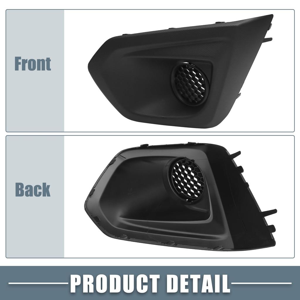 ABSOPRO Front Left Fog Lamp Grille Cover Part Numbers Compatible with Suzuki 2014 Trim, 57731FG210/57731FJ010, Suzuki, Preza, 2012, 2013,