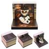 Owl Fantasy Wizard 3D Memo Pad with Magic Book Creative Paper Sculpture Sticky Notes Desk Decoration Collectible Gift