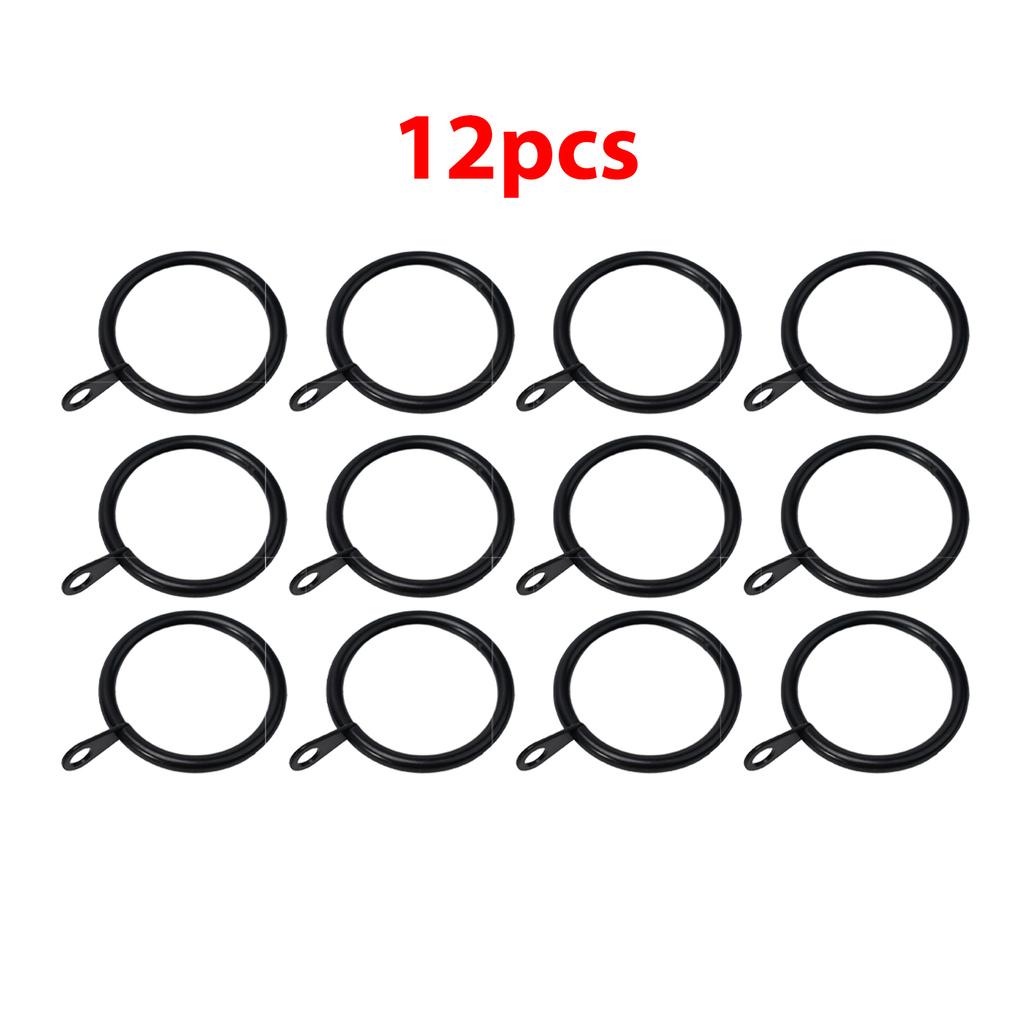 Metal Curtain Rings Curtain Rod Hooks Voile Heavy Duty Rings Curtain Circles Curtain Iron Rings With Earrings Curtain Rod Hooks