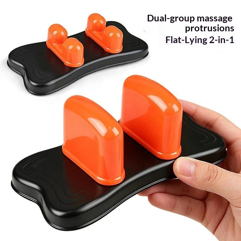 2 In 1 Cervical Neck/Waist Massager With Detachable Massage Nodes Deep Muscle Tension Relief For Home Office Daily Relaxation