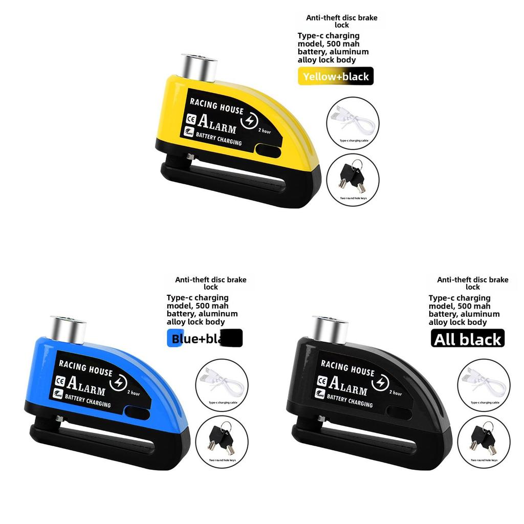 Bike Disc Brake Lock Aluminum Alloy Anti Theft Lock For Ebikes And Scooters