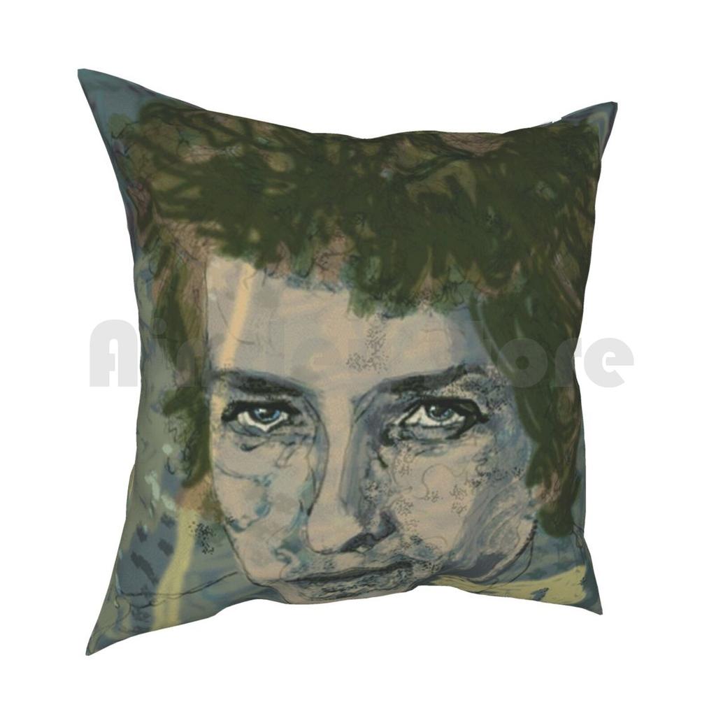 Bob Dylans Highway  Pillow Case Printed Home Soft Throw Pillow Music Highway Folk Bob Robert Bob Dylan Americana