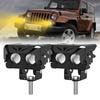 LED Offroad Lights LED Driving Pod Lights Super Flood Beam 2Pcs Led Pods Light Bar Waterproof for Motorcycles Durable