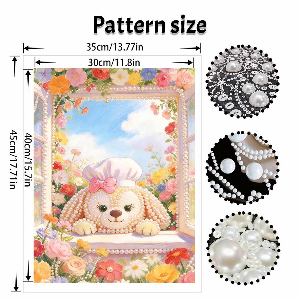Disney Pearl Painting Painting Kit Adorable Bear Home Decor Handmade GiftsDIY Diamond Art