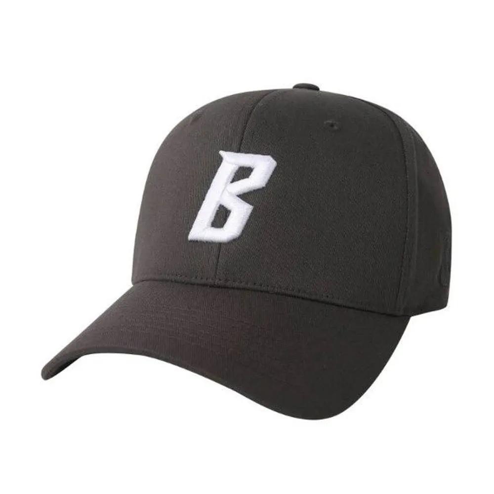 Unisex CHI Initial Embroidery Oversized Hard Ball Cap N255AP434P