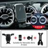Per Mercedes Benz Classe A CLA W177 V177 C118 W118 2019 2020 Supporto per Telefono Cellulare per Auto Staffa per Bocchetta di Ventilazione Controllo Centrale Accessori