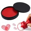 Clear Stamping Thumbprint Ink Pad Quick-drying Signing Inkpad Mini Fingerprint Ink Pad  Finance