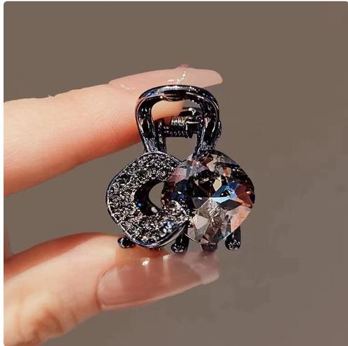 Pink Hairpin, Blue Star, Small Grab Clip, Bangs Clip, Small Hairpin, High-end Sense, Exquisite and Compact, Girl Hair Accessories