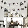 Halloween Creepy Bat Banner Hanging Decoration for Party Wall Haunted House Ornaments and Spooky Atmosphere