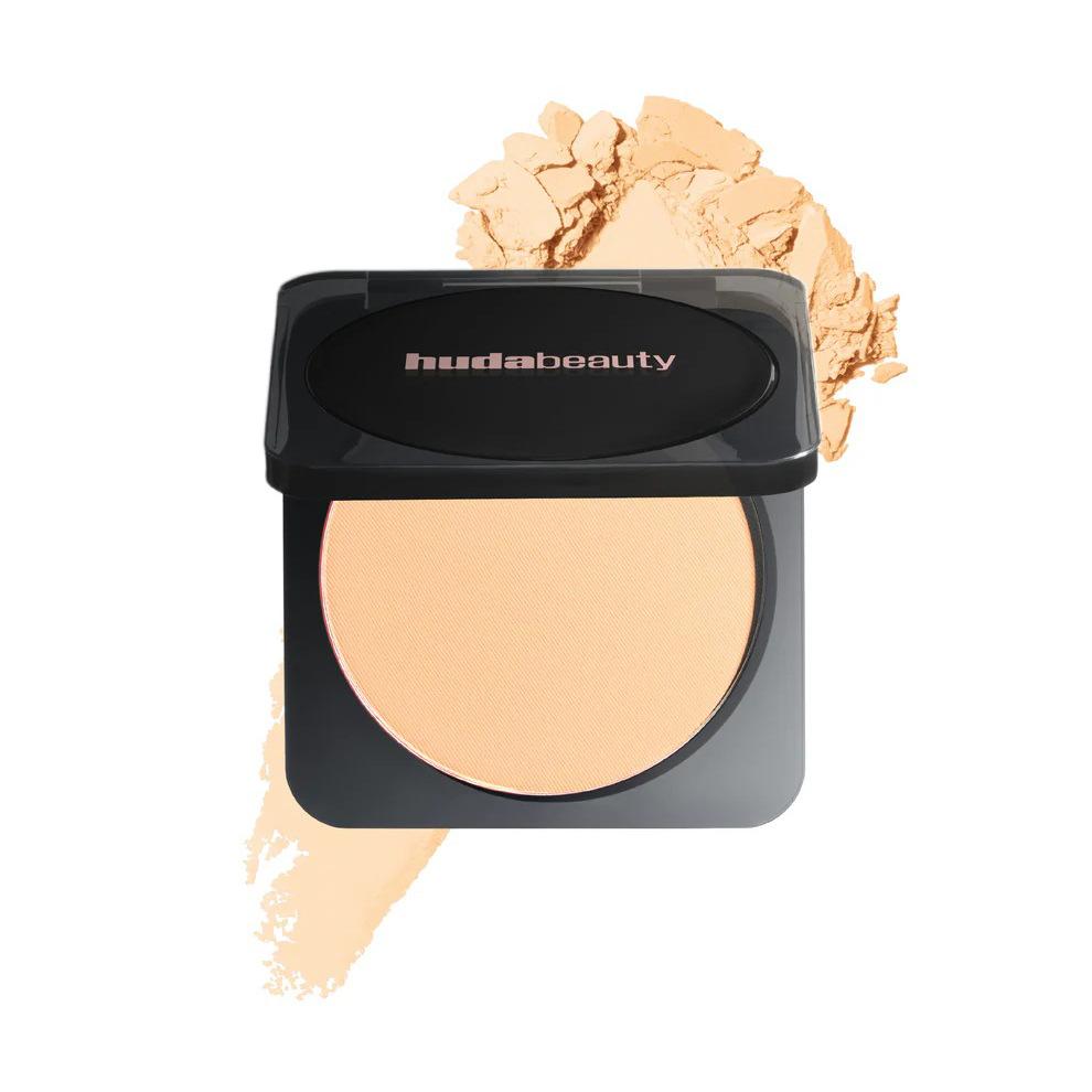 HUDABeauty Easy Bake Pressed Powder - Setting, Concealing, Mattifying Finishing Powder - Lightweight, Long-Lasting, 0.42 Oz