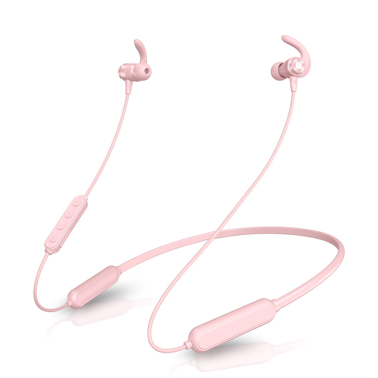 

SLuB Bluetooth Wireless Earbuds Compact and Lightweight Neckband Sports Comfortable Drop Standby IPX5 Easy Automatic Compatible with [Bluetooth 5.0]