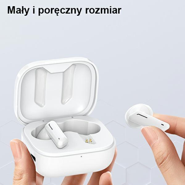 Słuchawki Bluetooth AWEI T36 TWS 5.1 z Stacją Dokującą Fioletowe