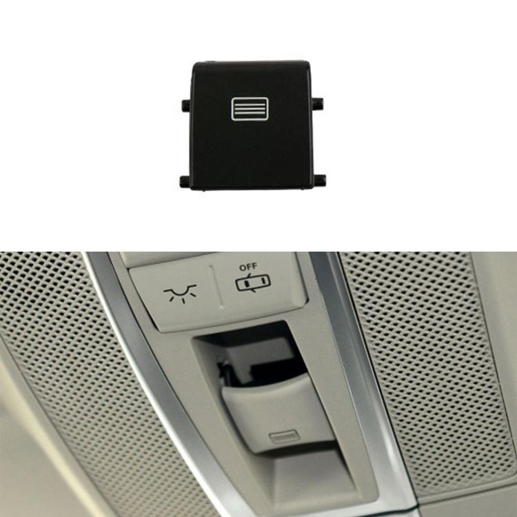 

Car Dome Light Button Sunroof Window Switch Button for Mercedes-Benz W166 / W292 2012-, Left Driving, Style:Flat Flat чорний