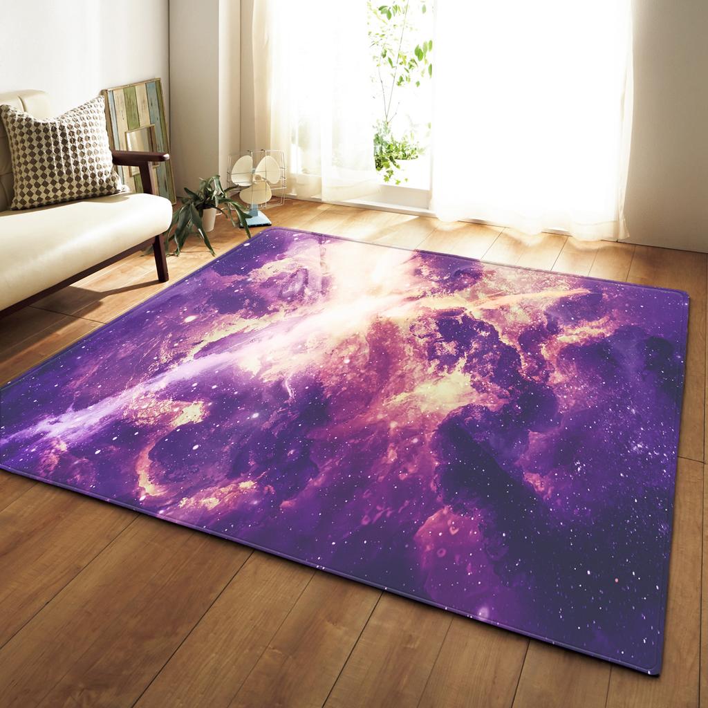 Beautiful And Simple Nebula Living Room Carpet Bedroom Dining Room Floor Mat Pattern Size