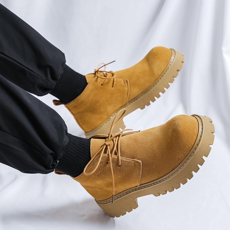 Мужская обувь на толстой подошве. Роскошные качественные трендовые модели. Для отдыха — фото 7