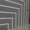 0.5m U/W Style LED Aluminum Profile Black Silver Channel Holder PC Cover Bar Lamp For Cabinet Closet Decor Linear Strip Light