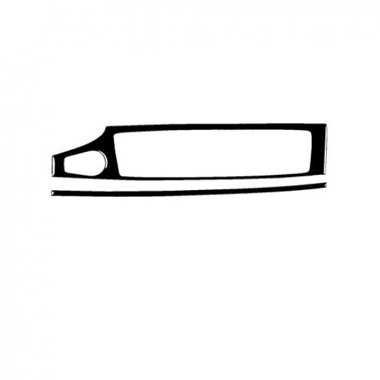 Glossy Piano Black Central Air Vent Outlet Frame For BMW X3 X4 F25 F26 2011-2017