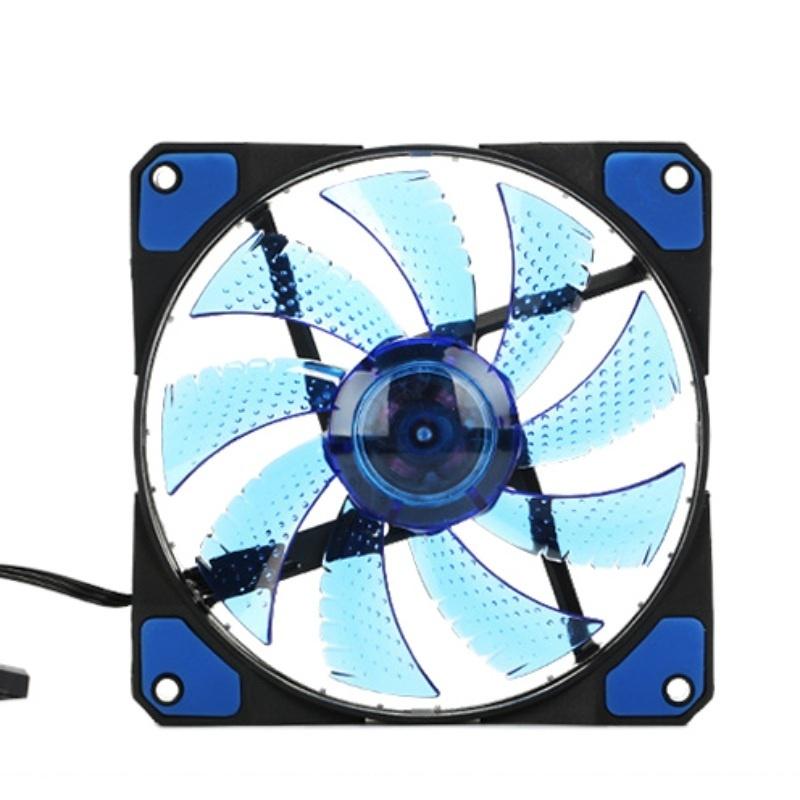 Buy PC Computer Fan 16dB Ultra Silent LEDs Case Fan Heatsink Cooler ...