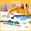 Wooden 3d Military Vehicle Construction Puzzle Toy For Kids Educational Play