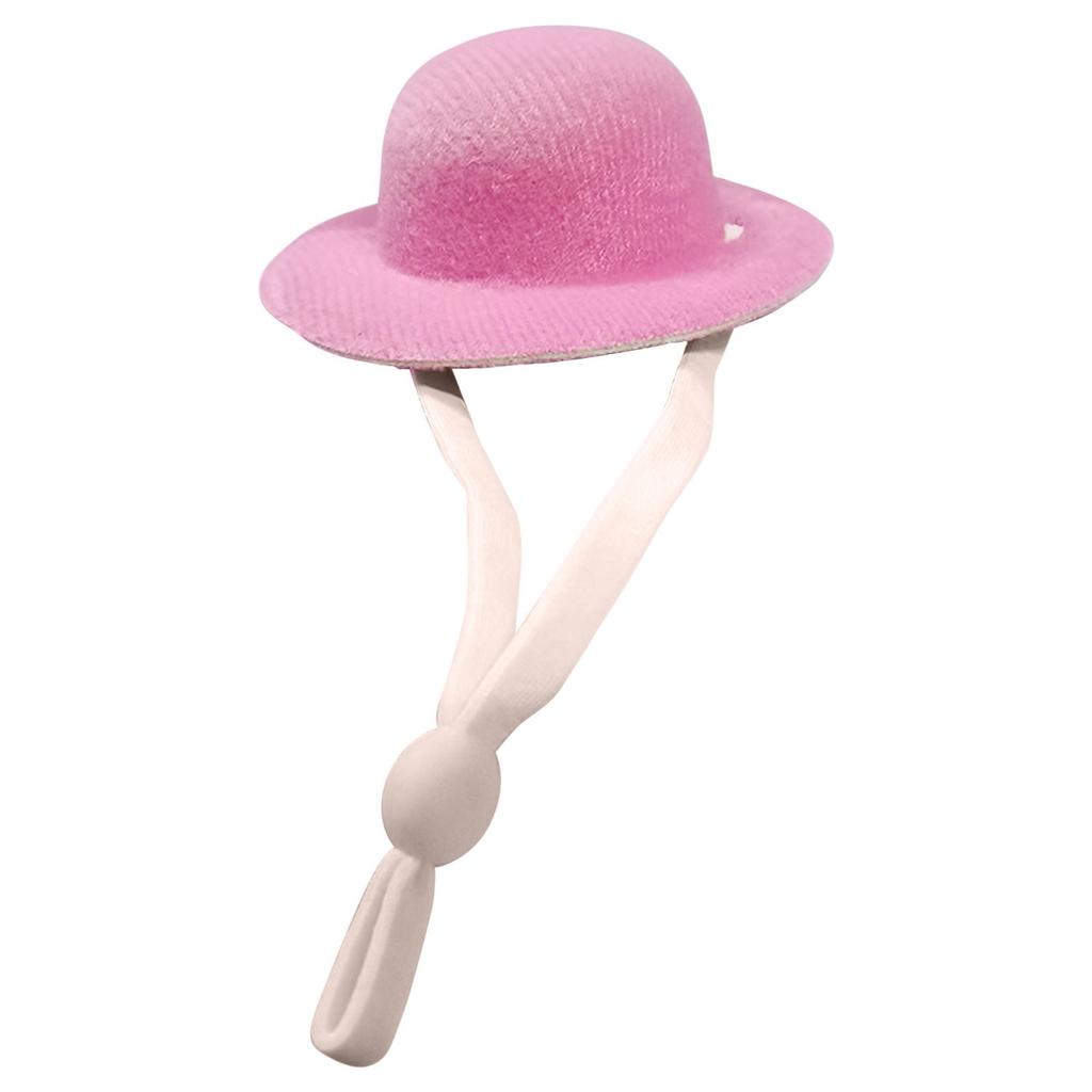 Chapeaux de poulet pour poule, petits accessoires de poulet amusants, chapeau haut de forme en plumes