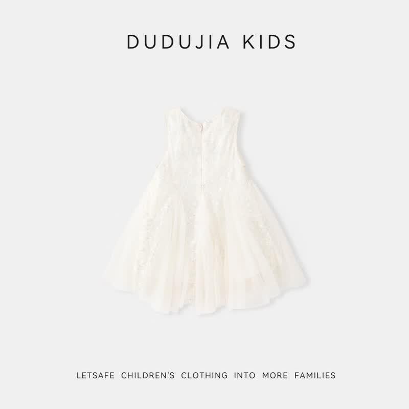 Toddler Girls' Summer Mesh Princess Gown