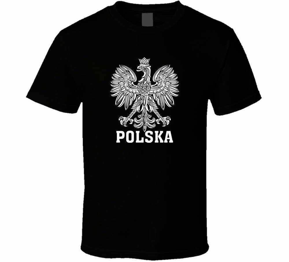 Polska Polish Eagle Crest Graphic T-Shirt