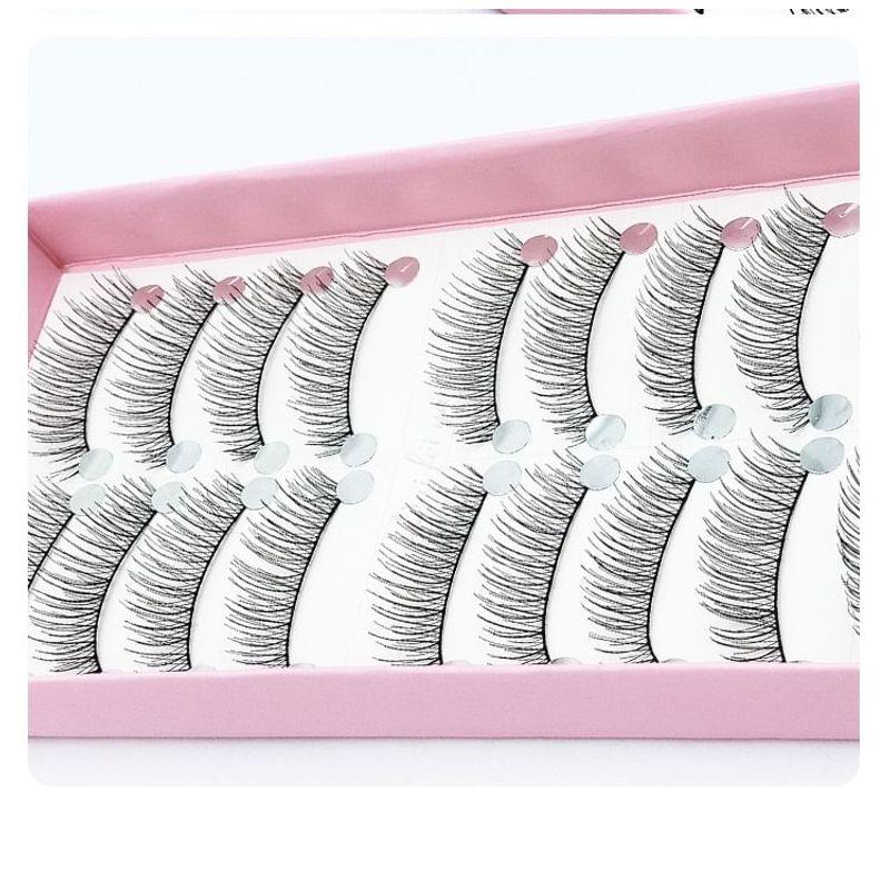 Lashie - Natürliche Mehrfachpackung künstliche Wimpern