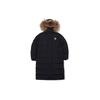 MLB Lässige Warme Daunenjacke mit langem Kapuze Unisex Oberbekleidung Schwarz 3ADJJ0716-50BKS