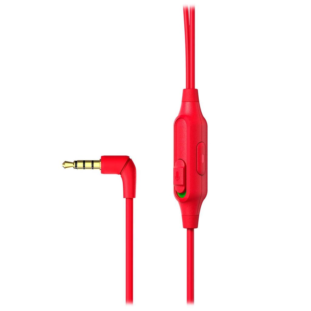 HyperX Cloud Earbuds III Earbuds 3, 14.3mm Drivers,Low-Profile 90° Plug,3.5mm Plug,Built-in Microphone,Multi-Function Button,PC,Mobile,Nintendo Switch