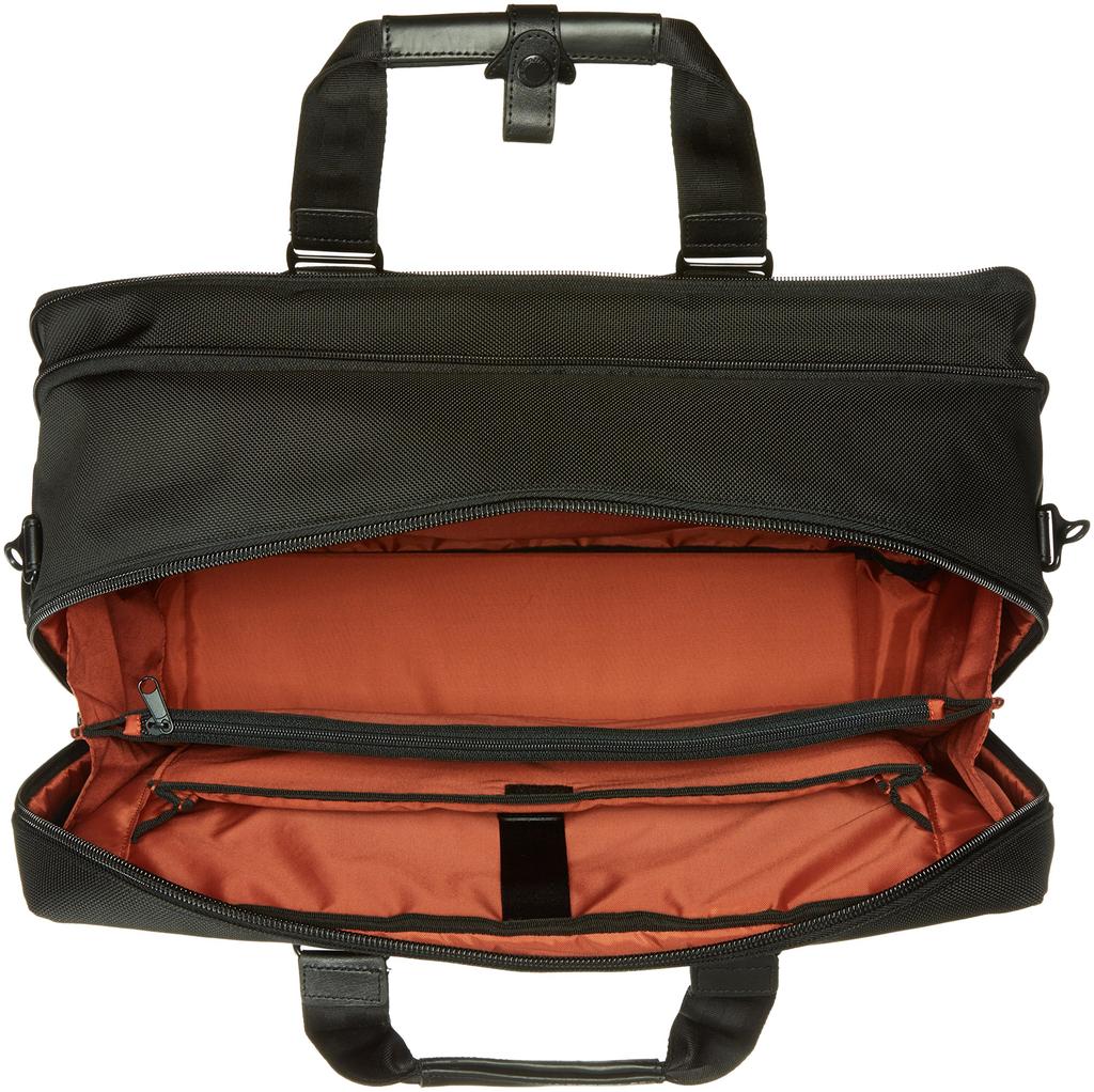Bermas 3-Way Overnighter Business Bag, BAUER III, A3 Compatible, 3-Way, 60074-10, Black