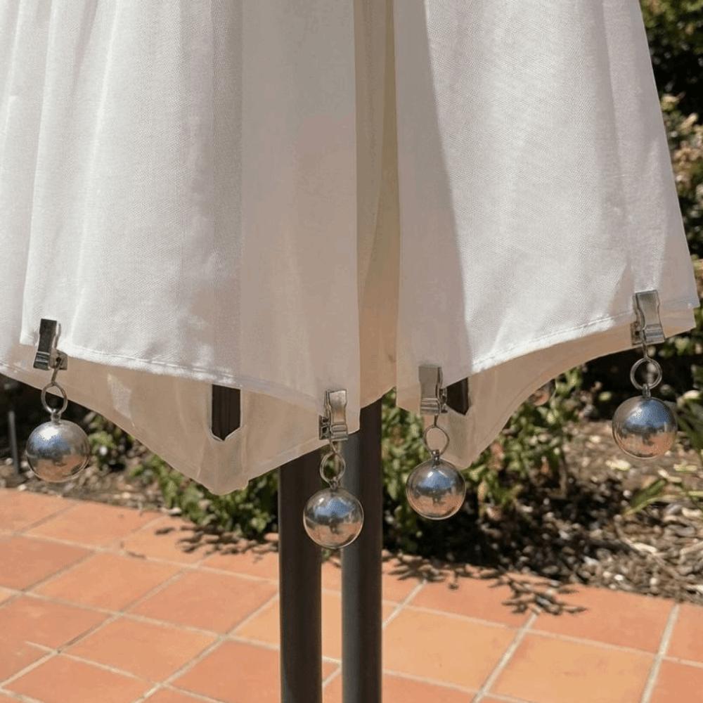4Pcs Rust Proof Curtain Weights Clips Stainless Steel Tablecloth Weights  Outdoor Activities