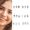 5Pcs Dental Tooth  Rhombus Shapes Ornament Diamond Multicolour Shiny Teeth Jewelry Decoration