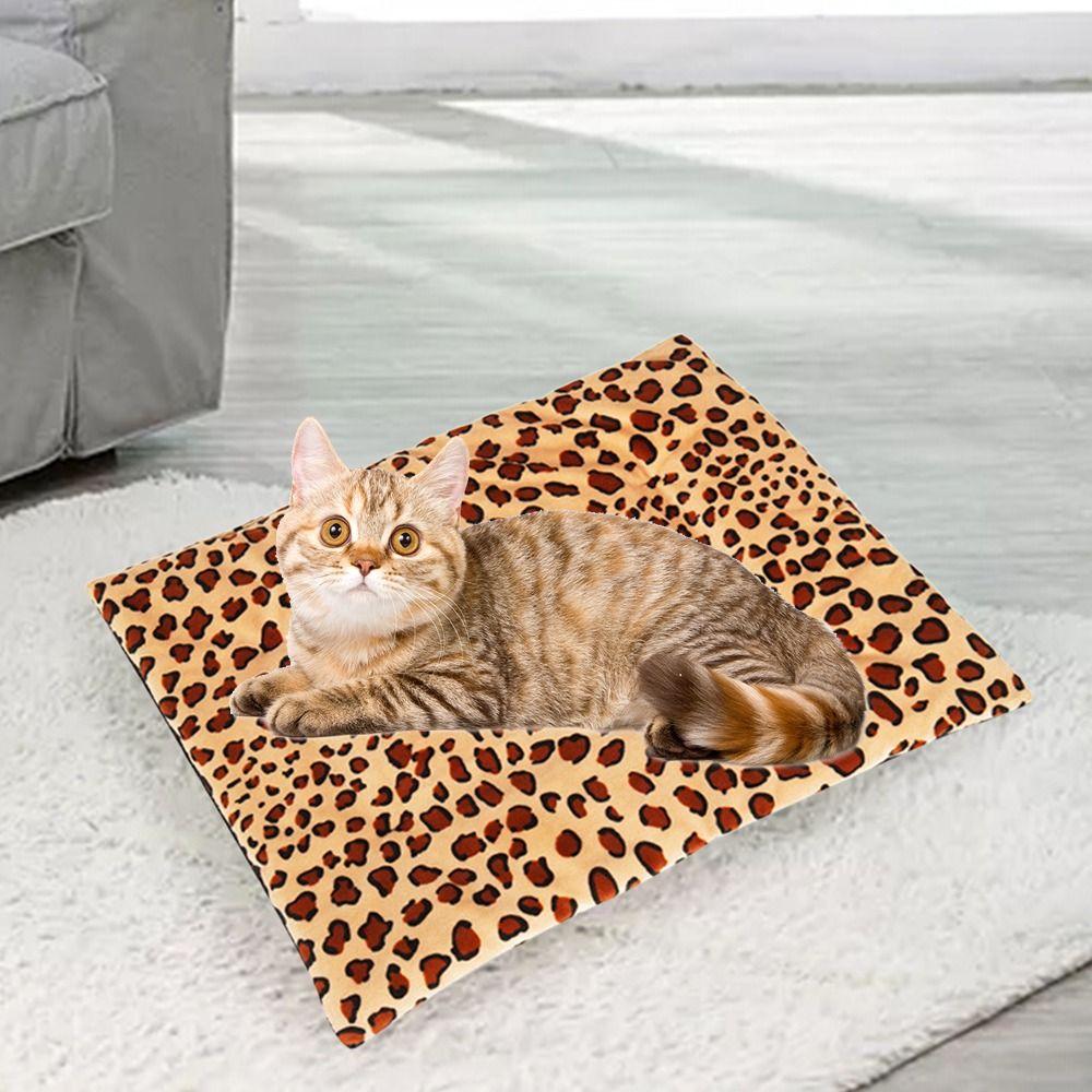 Pet Heating Pad Electric Blanket Dog And Cat Bed Mat Warming USB Blanket Washable Pad Warmer Soft Plush Winter Cat Puppy