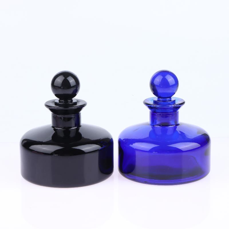 Eco-friendly 150ml Essential Oil Diffuser Bottle Empty Aromatherapy Glass Container For Home Office Air Freshener Decor