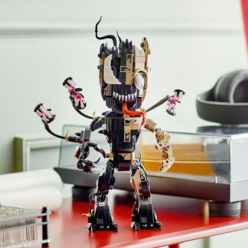 LEGO Super Heroes Venomized Groot Toy, Perfect as a Birthday or Christmas Gift for Boys and Girls Ages 10, 11, and 12, Elementary School Students, Mar
