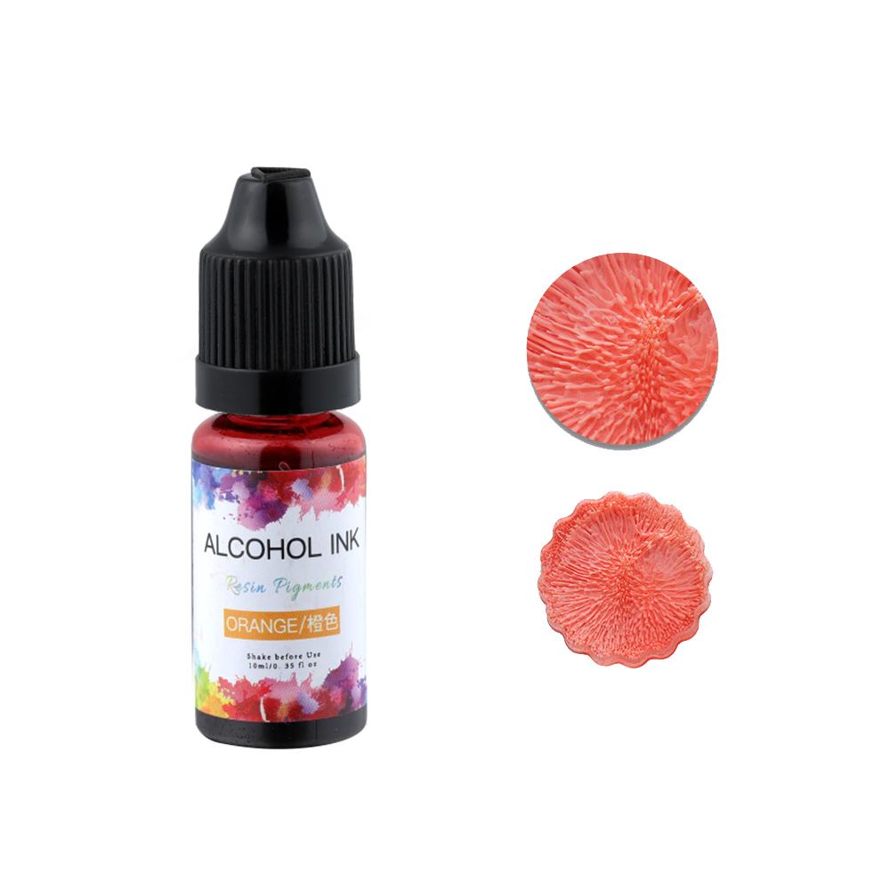 

10ml Epoxy Resin Diffusion Pigment Resin Pigment Alcohol Ink Liquid Colorant Dye Diffusion Ink for Epoxy Dyeing Jewelry Making