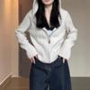 Women's Korean-style Cable Knit Hooded Cashmere Cardigan for Autumn/Winter - Versatile and Slimming Wool Outerwear.