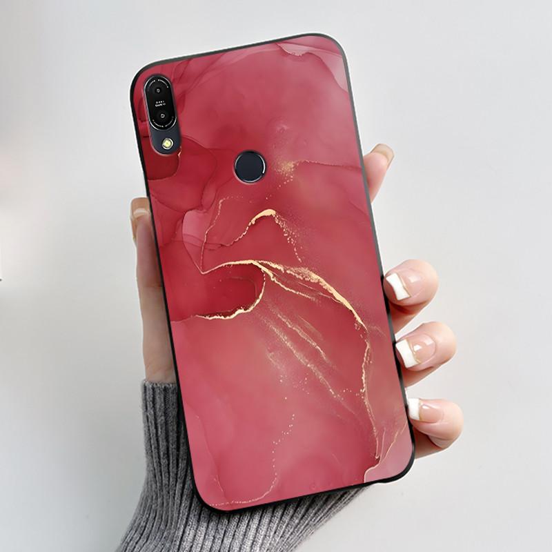 For Asus Zenfone Max Pro M1 ZB602KL ZB601KL X00TD / Max M1 ZB555KL X00PD Case Rabbit Cartoon Animals Black Soft Silicone Cover