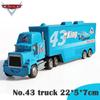 1:55 Pixar Cars 3 2 Classic Car Lightning McQueen Chick Hicks Finn Diecast Toys Children Birthday Gift Toys