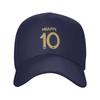 Personalized Mbappes 10 Football Baseball Cap Outdoor Women Unisex's Adjustable French KM Soccer Dad Hat Autumn