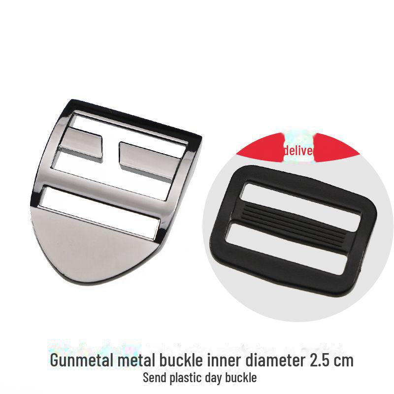 Reinforced Metal Buckle Mesh Backpack with Adjustable Straps for Hiking and School