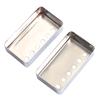 2Pcs Humbucker Guitar Pickup Cover 50mm + 52mm Pole Spacing Metal LP Guitar