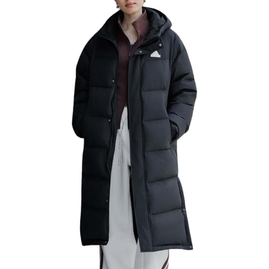 adidas LONG DOWN Jacket Unisex Black KF6741-